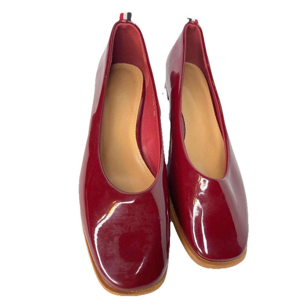 Flat Heel Shoes Women Pointed Toe Patent Leather Fashion Candy  Size 7